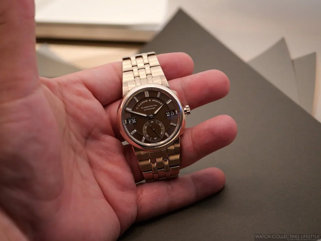 時計 A77 OGA A. Lange & Söhne Tourbograph Perpetual Honeygold “Homage to F. A.